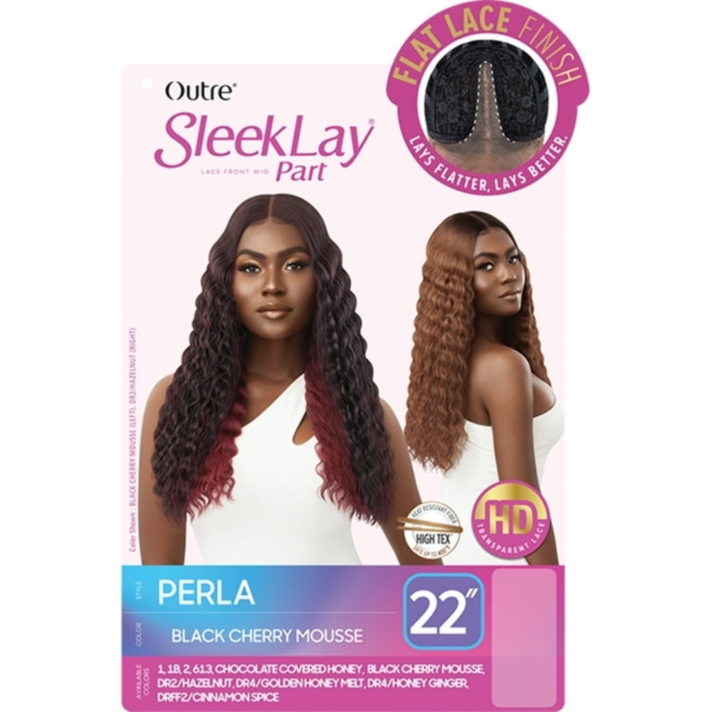 OUTRE - LACE FRONT SLEEKLAY PART PERLA HT WIG Color #1B